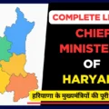 List of Chief Ministers of Haryana