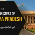 List of Chief Ministers of Madhya Pradesh